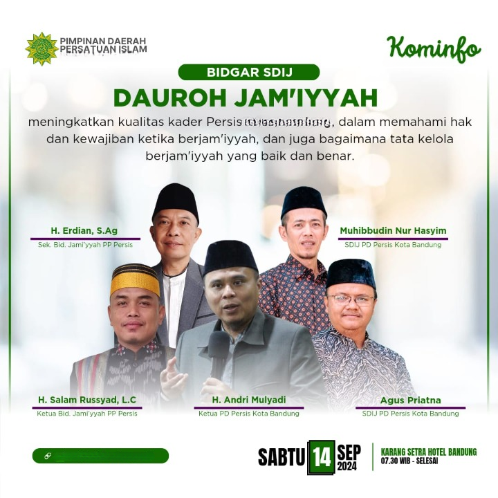 Dauroh Jamiyyah SDIJ PD PERSIS Kabupaten Aceh Besar